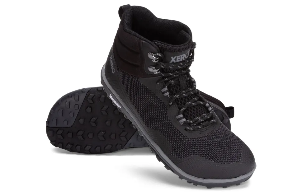 Xero Shoes Scrambler Mid Mens – Black