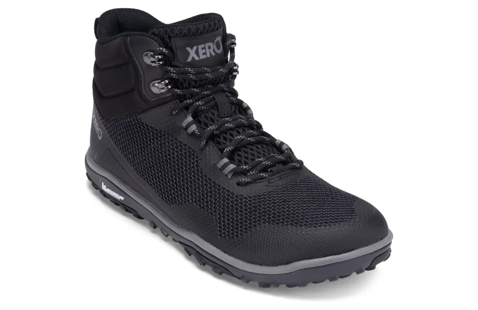 Xero Shoes Scrambler Mid Mens – Black