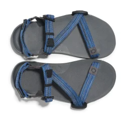 Xero Shoes Z-Trail Kids – Charcoal / Multi-Blue